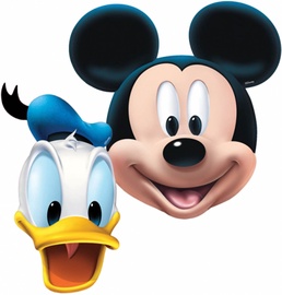 Маска Amscan Mickey Mouse Face Masks, многоцветный