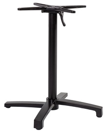 Home4you Bistro Table Stand 69x69x72cm Black