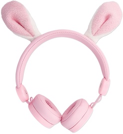 Ausinės Forever AH-100 Bunny Pink