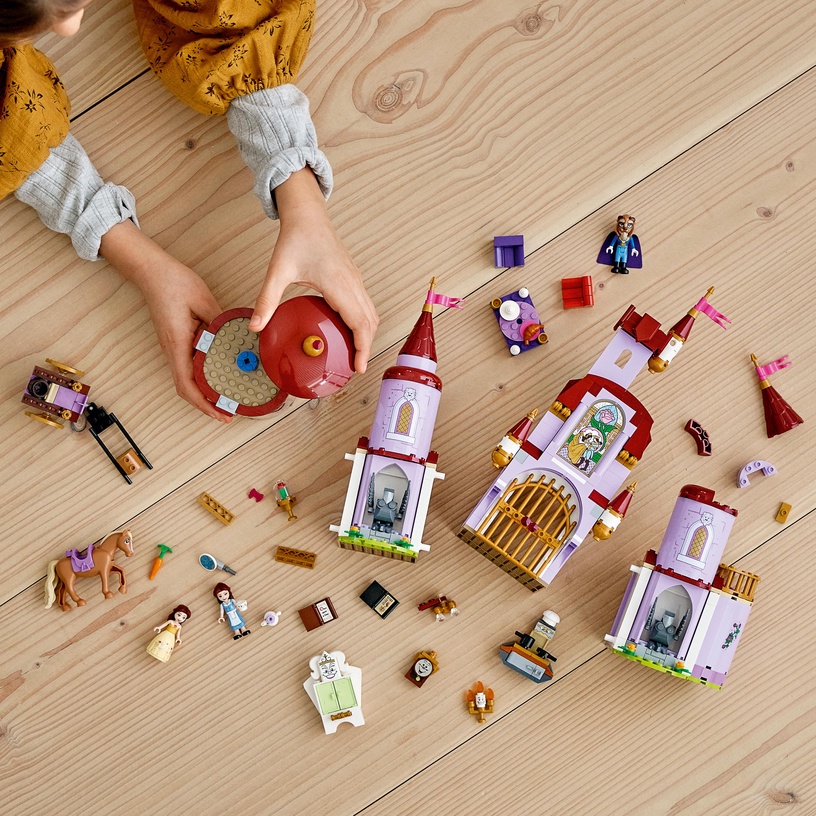 Konstruktor LEGO® │ Disney Bella ja Koletise loss 43196, 505 tk