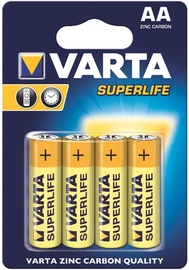 Varta Superlife Batteries 4x AA