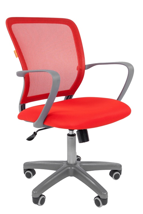 Darbo kėdė Chairman, raudona/pilka