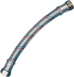 Flexitaly Galvanized Steel Flexible Hose 1''FF 400mm