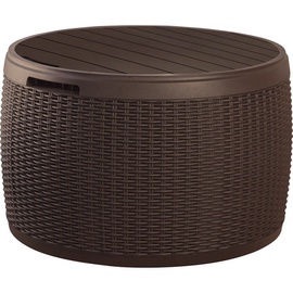 Keter Circa Rattan Storage Box 140l Brown