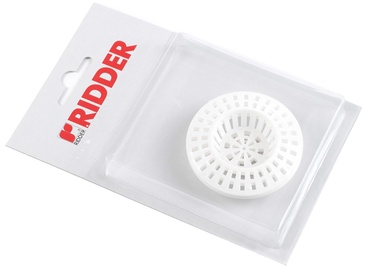 Ridder Sieve For Sink White 59mm