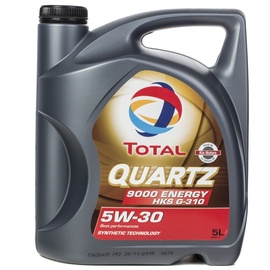 Motoreļļa Total Quartz 9000 Energy HKS 5W - 30, sintētiskais, vieglajam auto, 5 l
