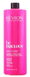 Revlon Be Fabulous Daily Care Normal Cream Shampoo 1000ml