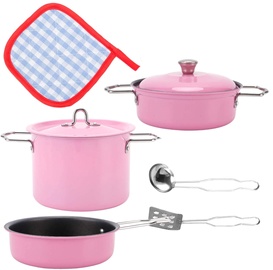 Rotaļu virtuves piederumi ASKATO Playset Metal Kitchen