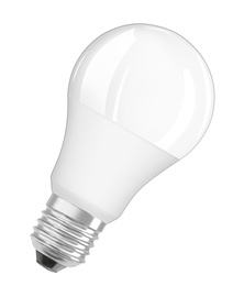 Лампочка Osram LED, теплый белый, E27, 9 Вт, 806 лм, 2 шт.