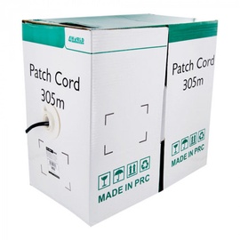 4World CAT 5e UTP Cable Black 305m