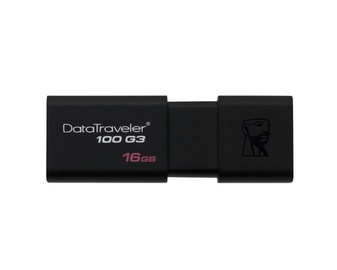 USB atmintinė Kingston DataTraveler 100 G3 USB 3.0, 16 GB