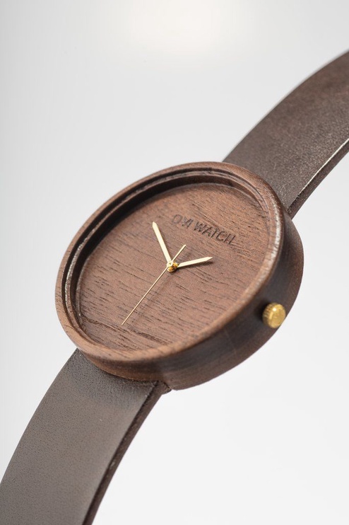 Universālais rokas pulkstenis OVi Watch Avium Unisex Wooden Watch