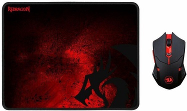 Redragon Wireless Gaming Mouse + Gaming Mouse Pad Large M601WL-BA