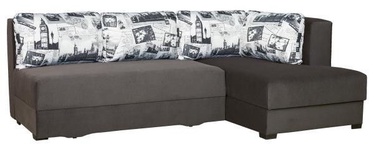 Bodzio Corner Sofa Judyta Right Velor Graphite/London 2