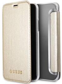 Guess Iridescent Book Case For Apple iPhone X/XS Gold