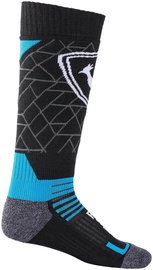 Kojinės Rossignol Ski Jr Premium Wool Blue/Black, XS, 1 vnt.