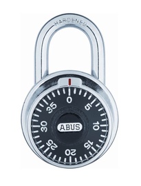 Замок Abus 78/50 C 35160, хромовый, 78 мм