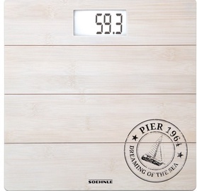 Soehnle Electronic Scales Bamboo White