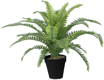 Искусственное растение в горшке Home4you, черный/зеленый, 45 см