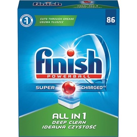 Таблетки для посудомоечной машины Finish All in 1, 86 шт.