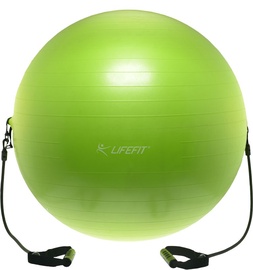 Vingrošanas bumbas Lifefit Gym Ball With Expander 55cm Green
