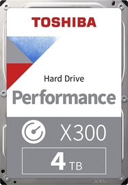Cietais disks (HDD) Toshiba Performance X300, HDD, 4 TB