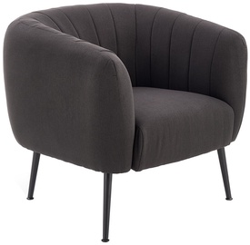 Fotelis Halmar Lusso Dark Grey, 74x72x63 cm