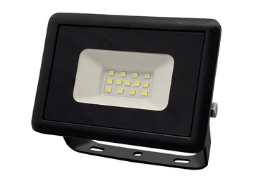 Prožektors Okko E011EI, 10 W, 800 lm, 4000 °K, IP65, melna
