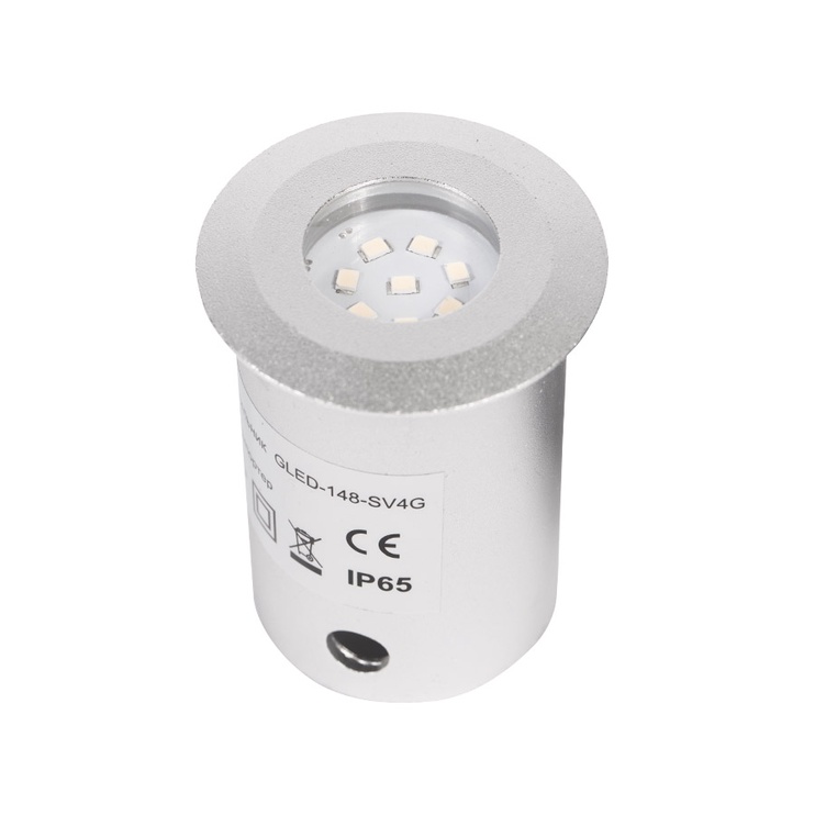 Süvistatav lamp süvistatav Domoletti GLED-148, 2.5W, 4000°K, LED, alumiinium