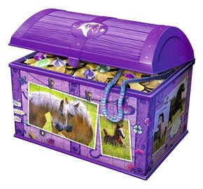 3D пазл Ravensburger treasure chest horses