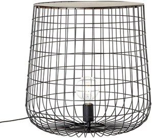 Brilliant Priam Denish Floor Lamp 60W E27 Black/Wood 500mm