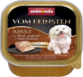 Mitrā barība (konservi) suņiem Animonda Vom Feinsten Adult, liellopa gaļa, 0.15 kg