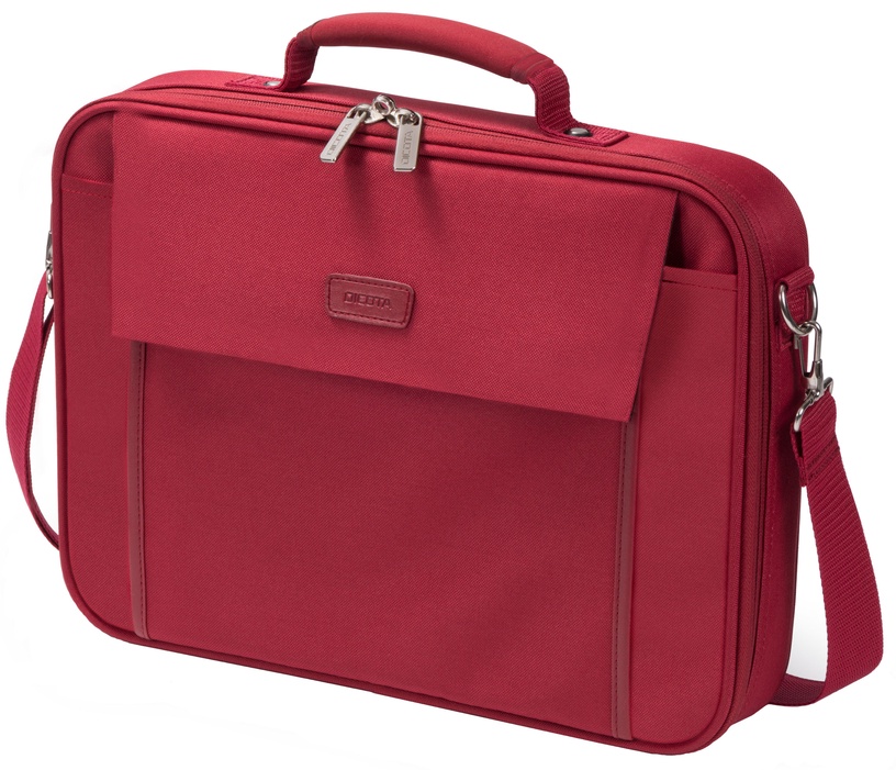 Nešiojamų kompiuterių krepšys Dicota D30920, raudona, 15.6"