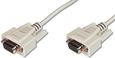 Laidas Assmann DSUB/DSUB DSUB 9-pin, DSUB 9-pin, 5 m, smėlio ruda