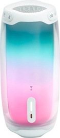Bezvadu skaļrunis JBL Pulse 4, balta, 20 W