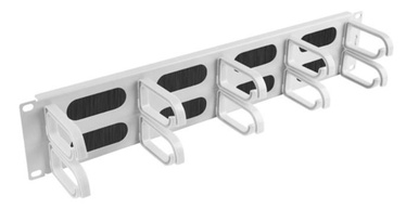 Lanberg Cable Managment Panel 19" Grey