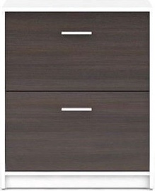 Batų spintelė Black Red White Nepo Plus White/Wenge, 700x275x840 mm