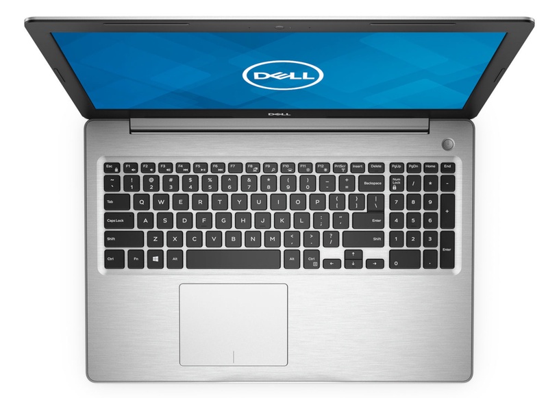 Portatīvais dators Dell Inspiron 5575 Silver 5575-4893, AMD Ryzen 7 2700U, 8 GB, 256 GB, 15.6 ", Radeon RX Vega 10, sudraba