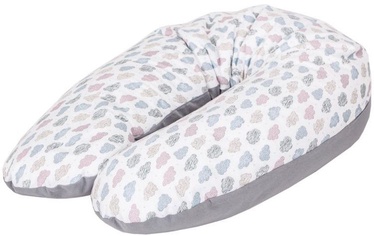 Ceba Baby Feeding Pillow Physio Multi Jersey Clouds