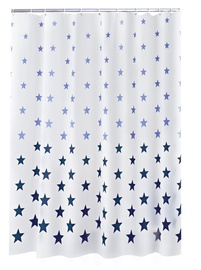 Ridder 32623 Bathroom Curtains 180x200cm Blue