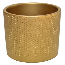 Puķu pods Domoletti 5906750939445, zelta, Ø 150 mm