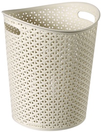 Curver Paper Bin My Style 13L Cream Colour