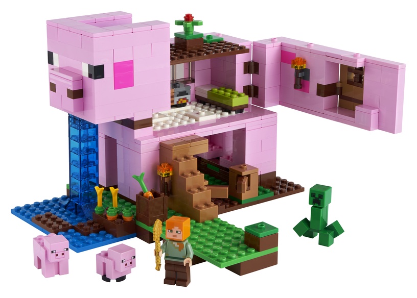 Konstruktors LEGO Minecraft™ Cūkas namiņš 21170