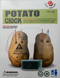 Pareto Centrs Cute Sunlight Potato Clock Science Kit
