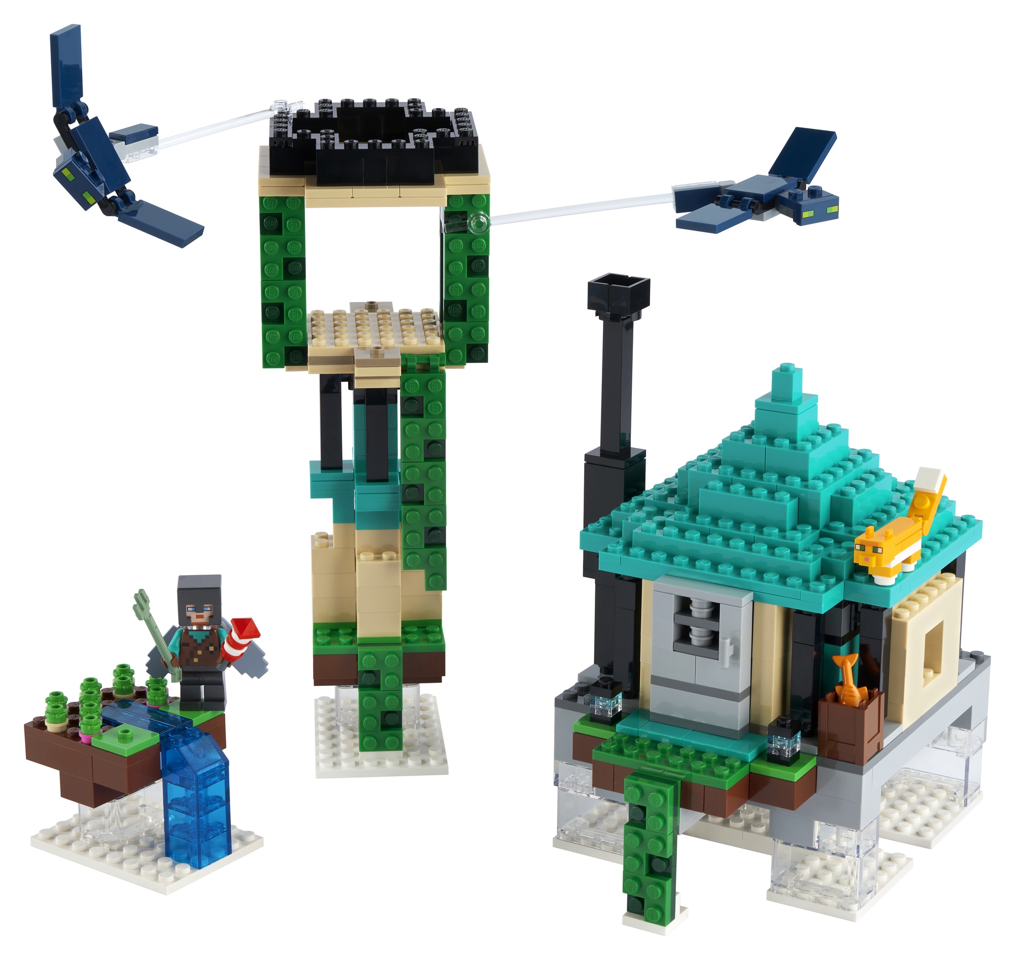 Konstruktorius Lego Minecraft Dangaus Bokstas 21173 565 Vnt Senukai Lt