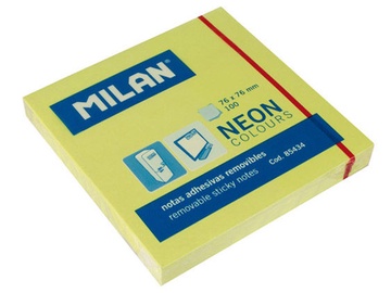 Milan Sticky Notes Neon Colours Yellow 85434