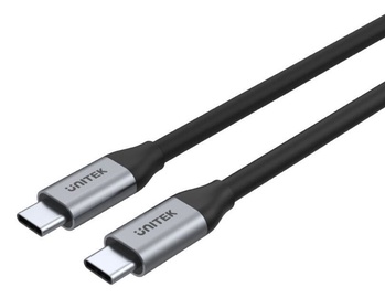 Unitek C14082ABK Full-Featured USB-C Cable 1m Black/Grey