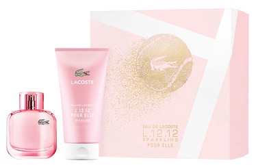 Набор для женщин Lacoste Eau De Lacoste L.12.12 Pour Elle Sparkling, 90 мл