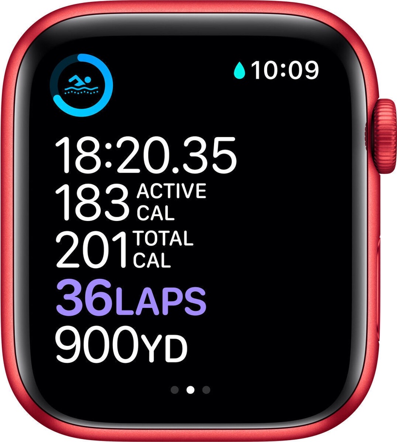 Nutikell Apple Watch 6 GPS + Cellular 44mm, punane