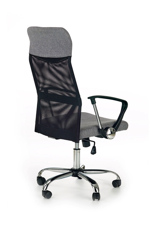Biroja krēsls Vire 2, 61 x 63 x 110 - 120 cm, melna/pelēka